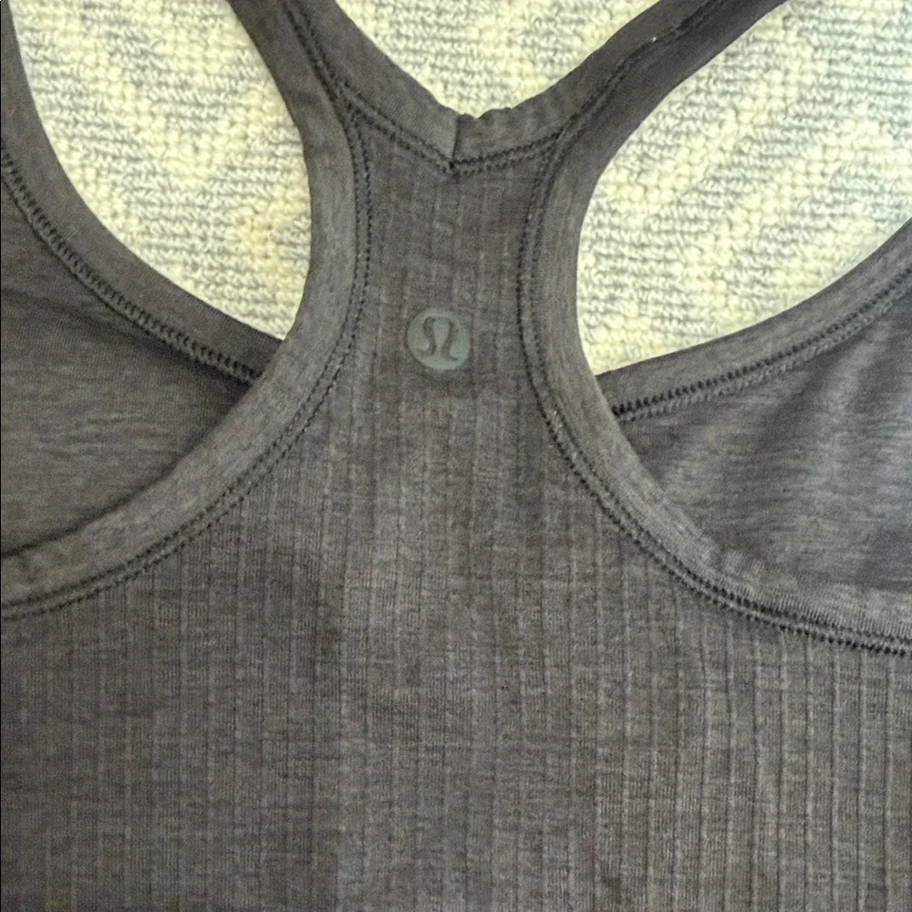 lululemon athletica Black Racerback Camisole